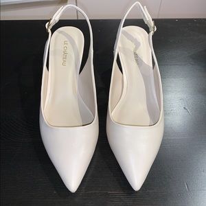 Cream Beige Le Château Heels